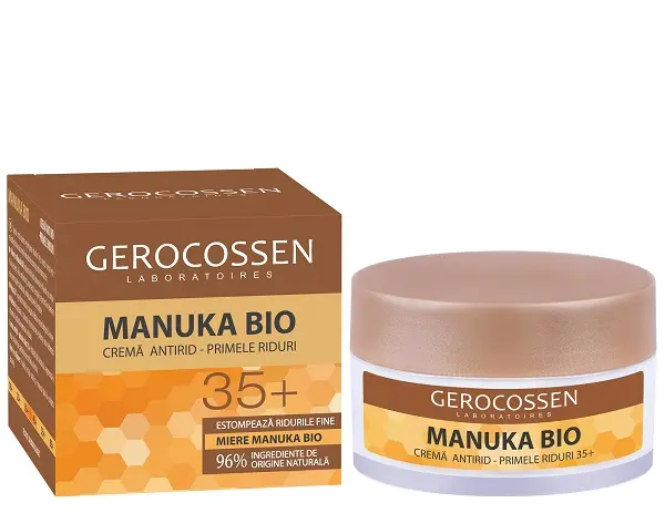 Cremă riduri 35+ Manuka, retinol încapsulat 50 ml – Gerocossen