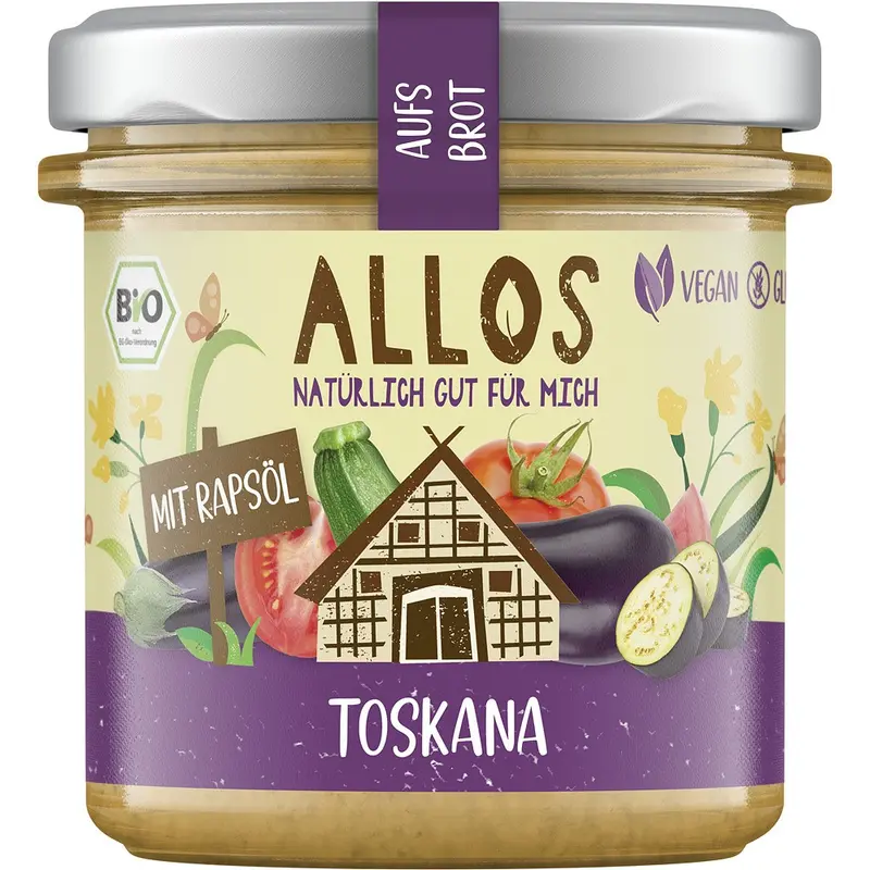 Crema tartinabila bio Toskana, 140g
