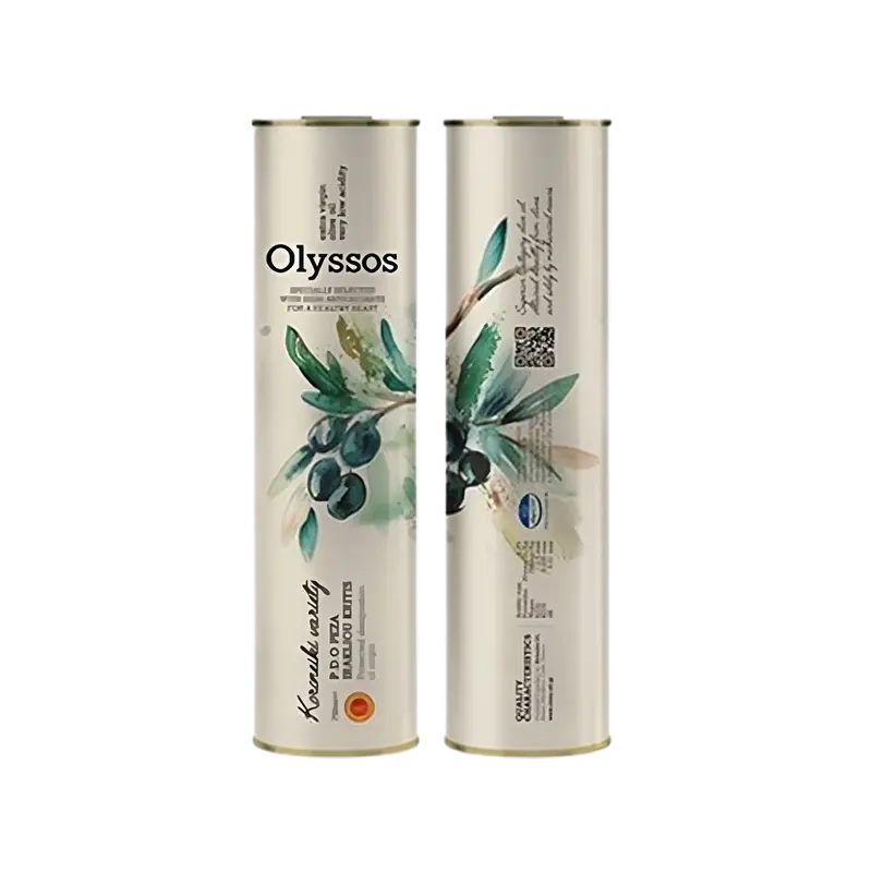 CRETAOIL Ulei de măsline extra virgin OLYSSOS 750ML, cutie metal