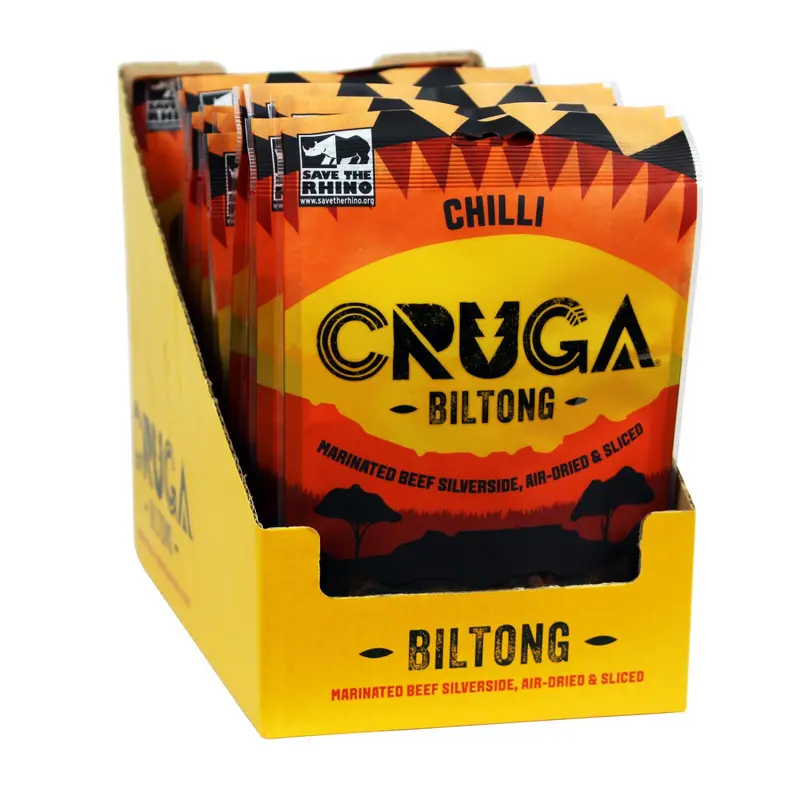 Cruga Beef Biltong Chilli 70g