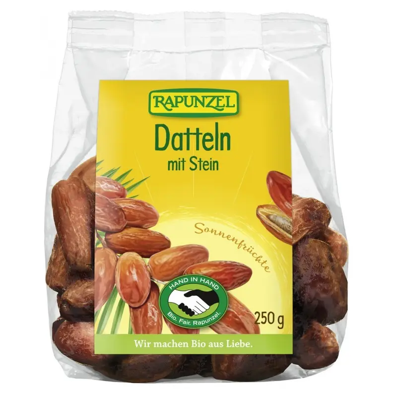 Curmale bio cu samburi, 250g
