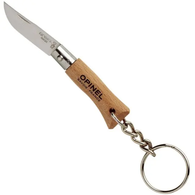 Cutit briceag Opinel No. 2 Inox - breloc diferite culori