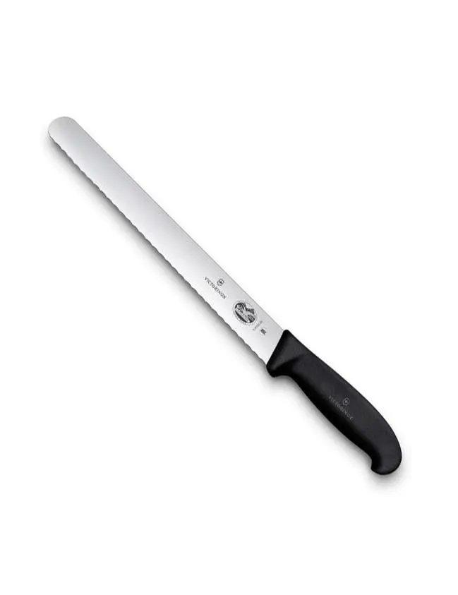 Cutit de feliat, lama dreapta, zimtata 25/30/36 cm, VICTORINOX (5.4233)
