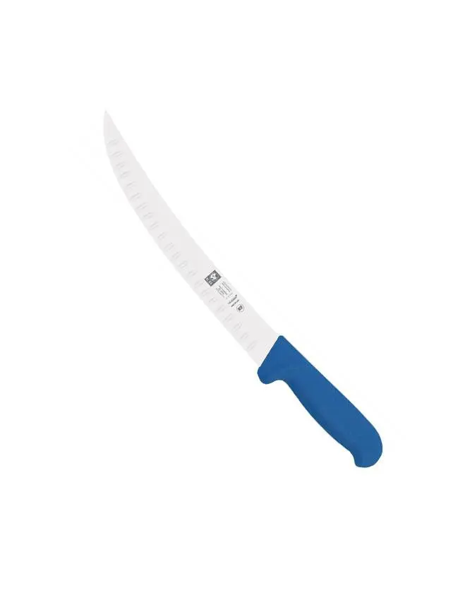 Cutit de portionat, lama curbata, cu alveole, 20/25 cm, ICEL SAFE (3552)