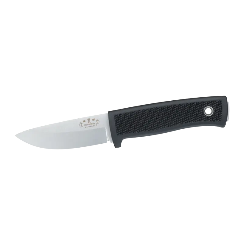 Cutit de supravietuire si bushcraft, otel lama ELMAX, maner Thermorun, teaca Zytel, FALLKNIVEN R2 SCOUT