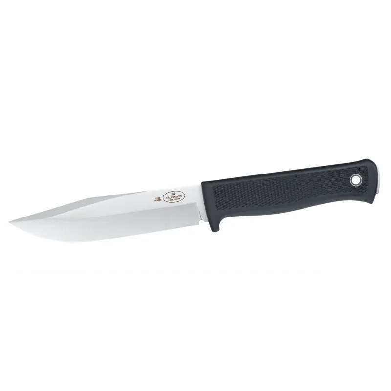 Cutit de vanatoare / bushcraft, lama otel VG10, teaca Zytel / piele, FALLKNIVEN S1