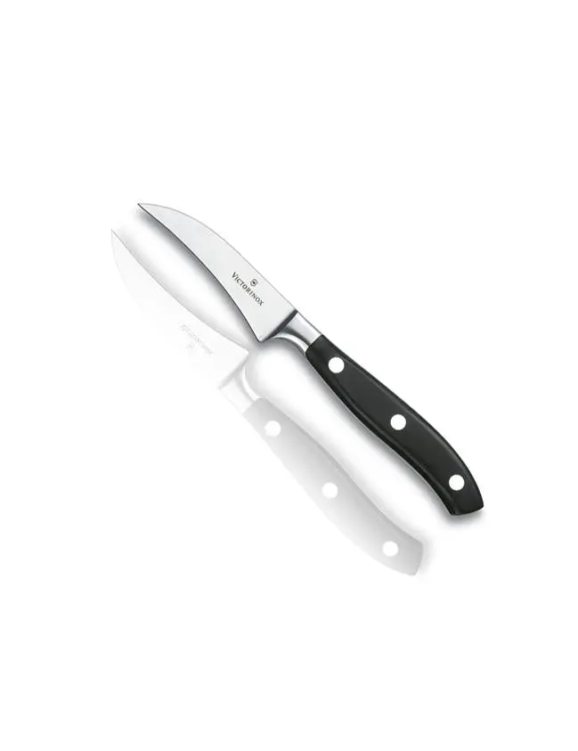Cutit Marele Maestru, pentru decorat si decojit, lama curbata 8 cm, VICTORINOX (7.7303.08G)