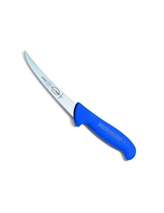 Cutit pentru dezosat, lama curbata 13/15 cm, flexibila, DICK (8.2981)