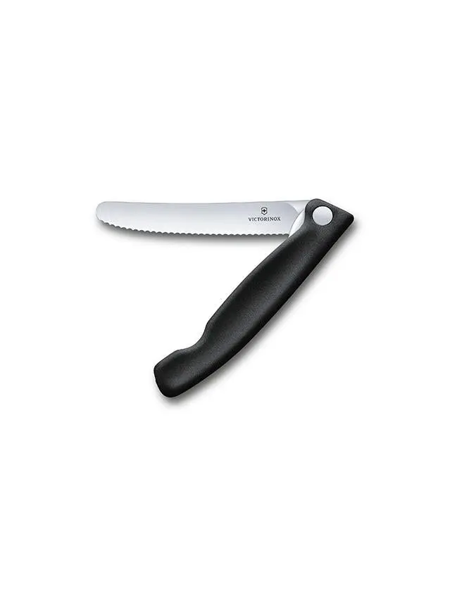 Cutit pentru legume, lama zimtata 11 cm, briceag, VICTORINOX SWISS CLASSIC ( 6.7833.FB )