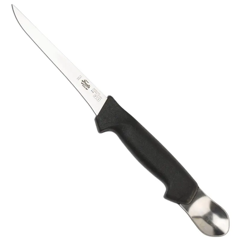 Cutit pentru transat/ filetat peste cu lingura pentru eviscerat, lama 15 cm lungime, MORAKNIV FROSTS ( 9152P )
