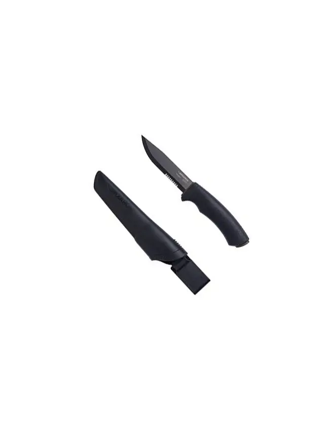 Cutit utilitar MORAKNIV BUSHCRAFT BLACK SRT