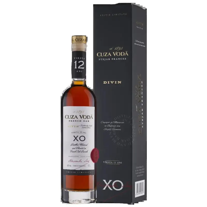 Cuza Vodă Divin XO 12 Ani 0.5L 40%