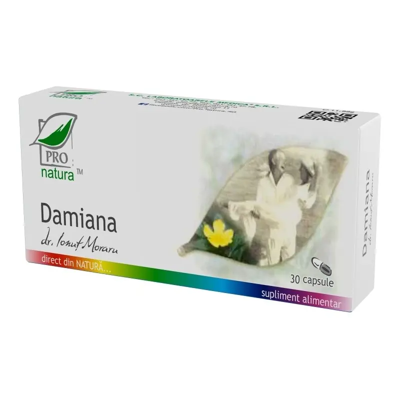 Damiana 30 capsule – Medica - Stare de bine