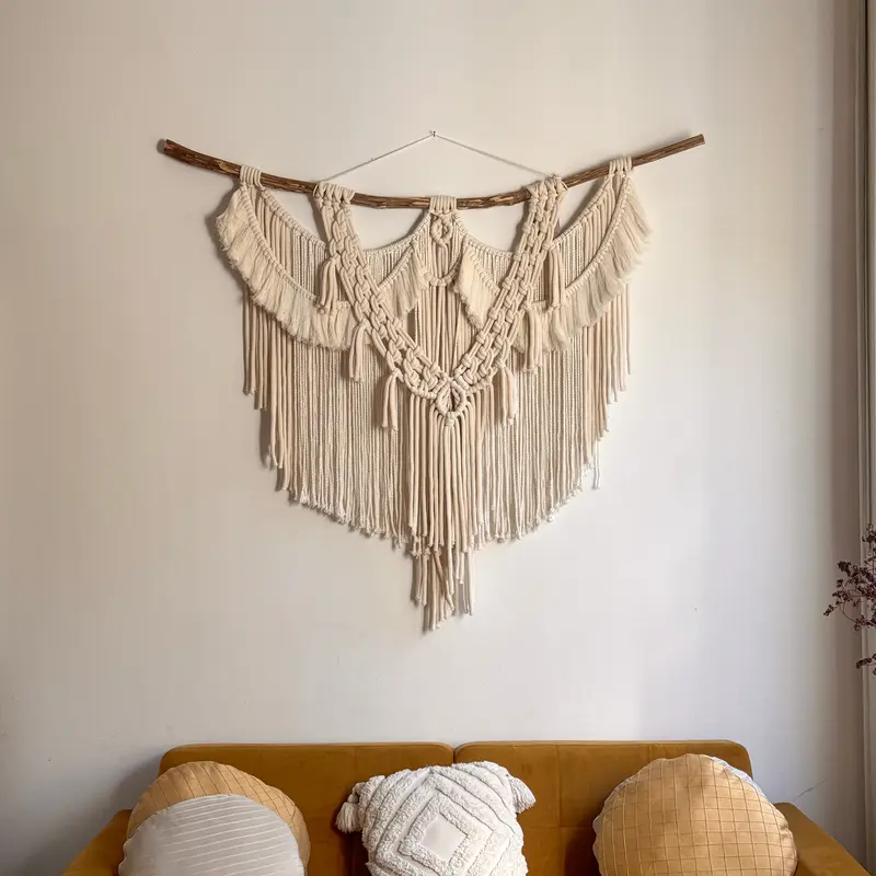 Decorațiune de perete macrame
