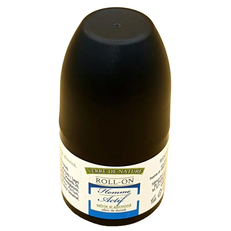 Deo roll-on cu salvie Homme Actif 50 g – Manicos