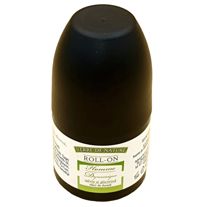 Deo roll-on cu salvie Homme Dynamique 50 g – Manicos