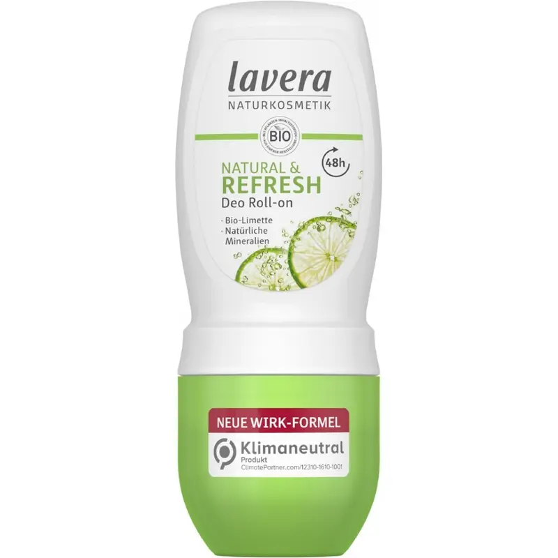 Deo Roll-on natural si refresh cu lime bio, 50ml