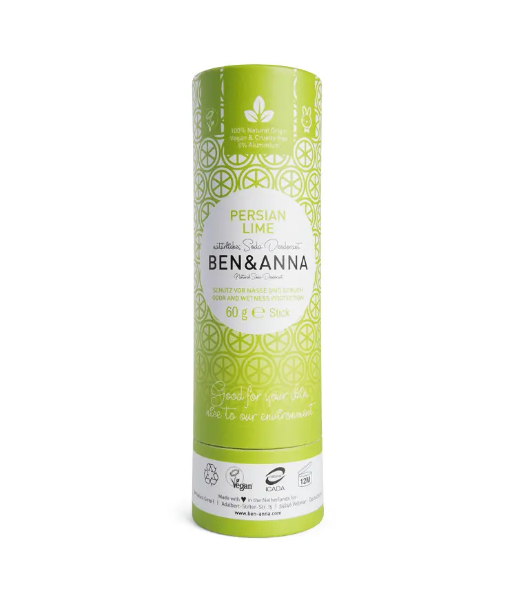Deodorant Natural Stick Fara Aluminiu Persan Lime Ben & Anna 60 g