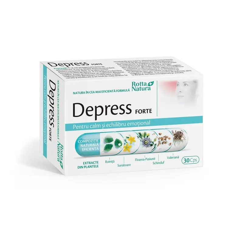 Depress forte 30 capsule – Rotta Natura - Stare de bine