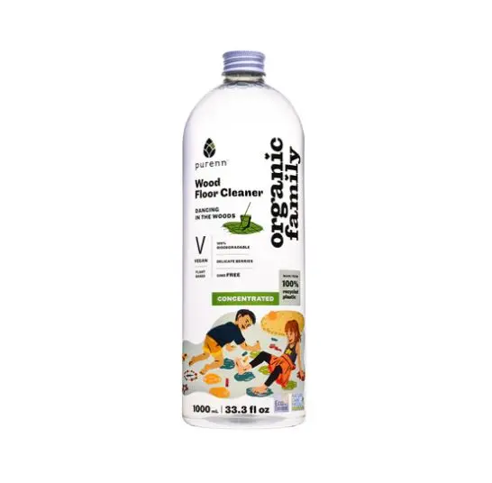 Detergent bio pentru pardoseli (baie) cu portocale si mar 1L Purenn