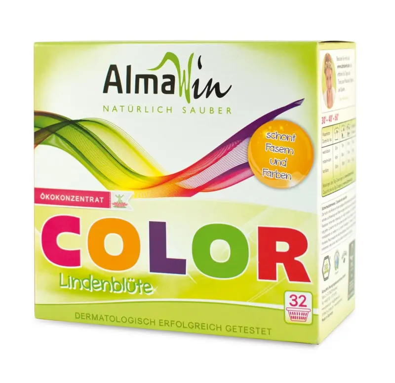 Detergent Eco Color Heavy Duty 32 spalari AlmaWin 1 kg