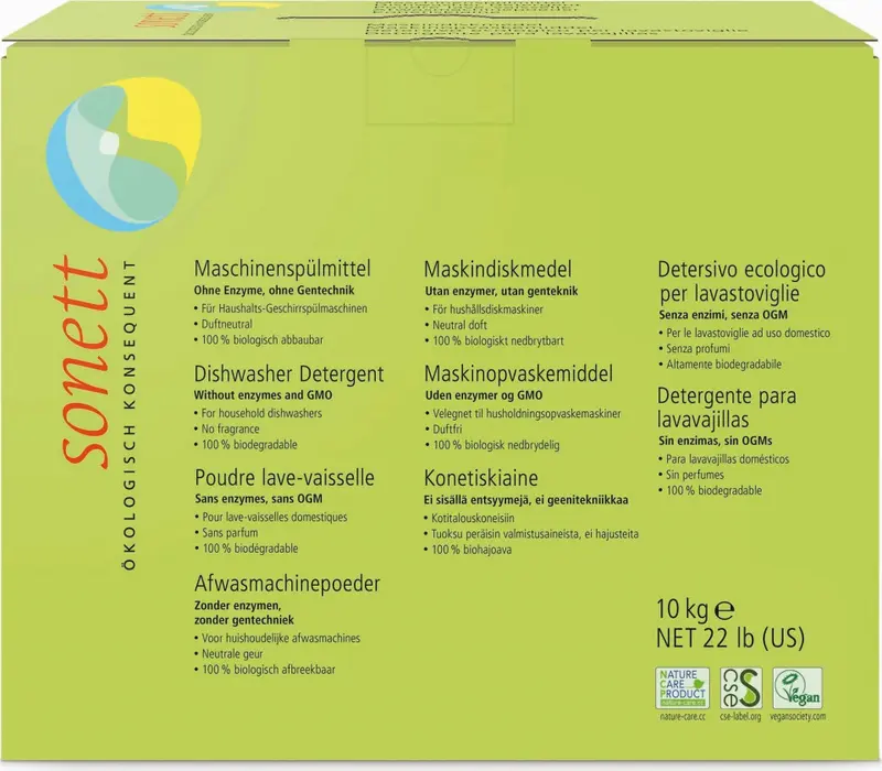 DETERGENT ECOLOGIC PRAF PT. MASINA DE SPALAT VASE 10KG