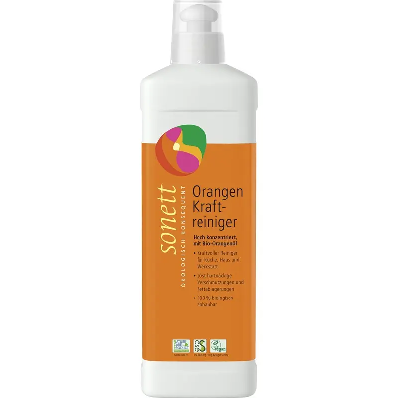 Detergent ecologic universal concentrat cu ulei de portocale, 500ml