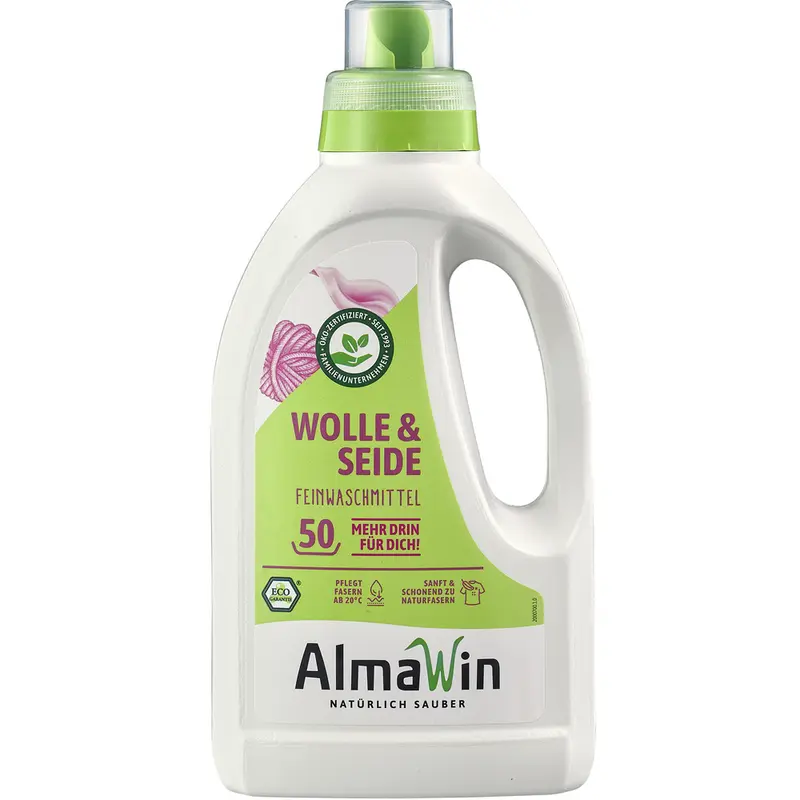 Detergent Lichid Rufe Eco Lana & Matase 50 spalari AlmaWin 750 ml