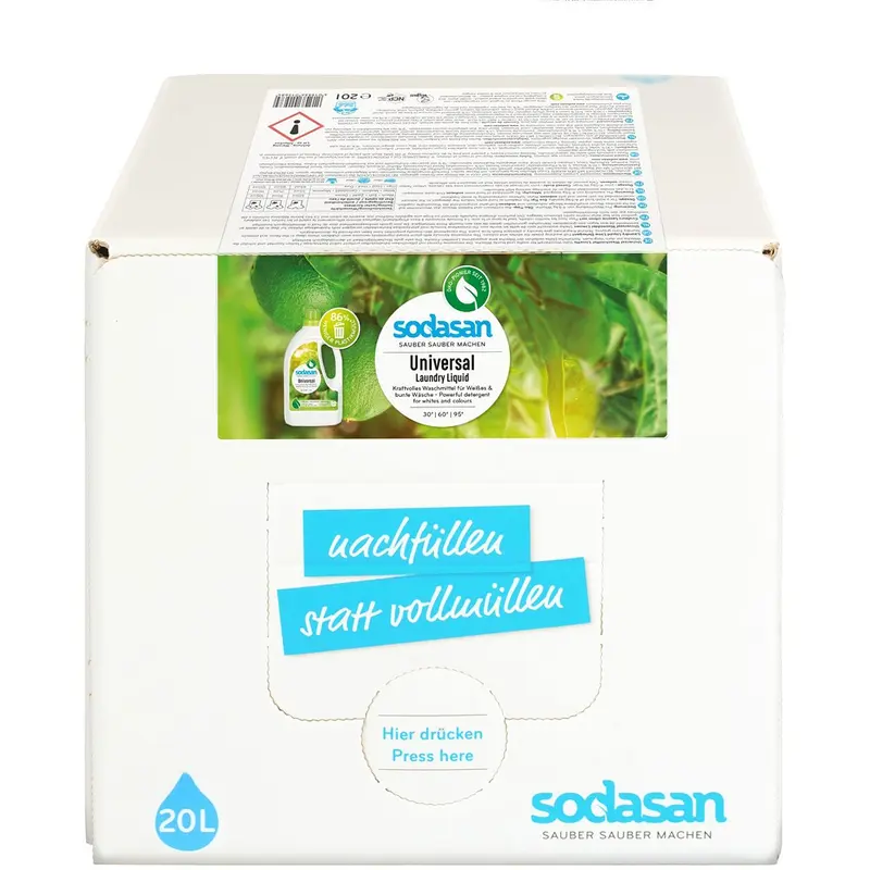 Detergent lichid universal cu lime, 20L | Sodasan