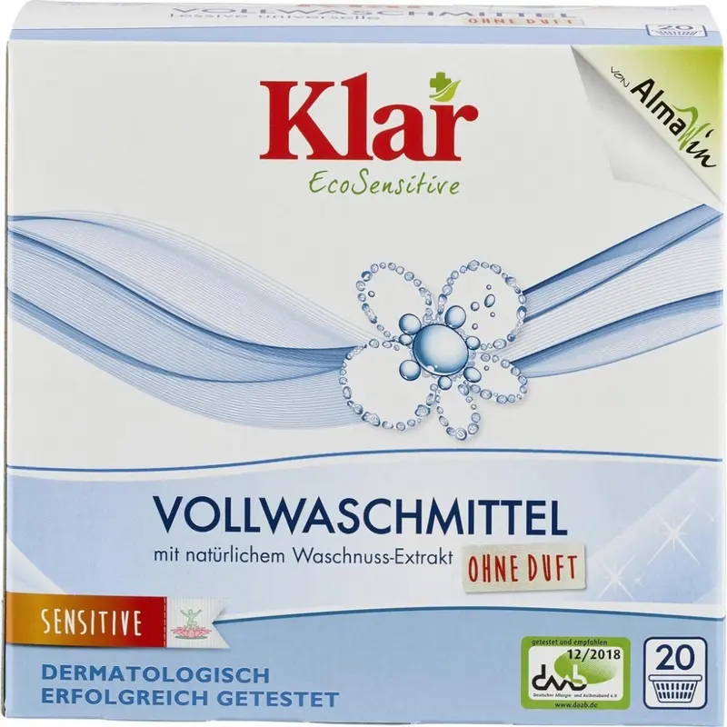 Detergent pentru rufe cu nuci de sapun fara parfum, 1.1kg