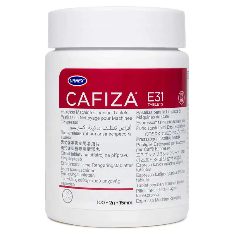 Detergent profesional espressoare Urnex Cafiza tablete 2g 100 bucati
