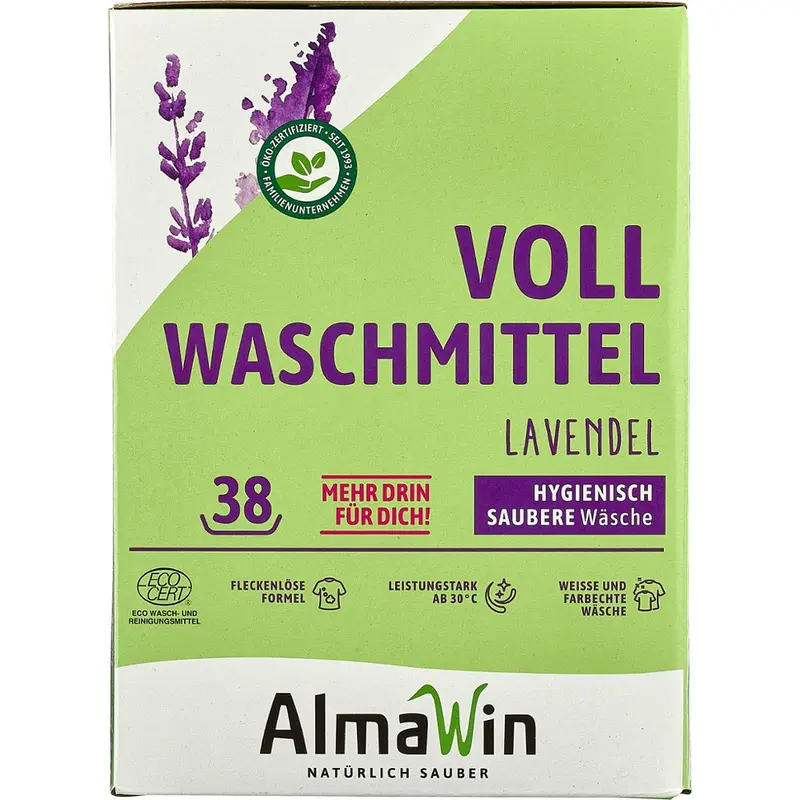 Detergent pudra universal cu parfum de  lavanda, 2kg | AlmaWin