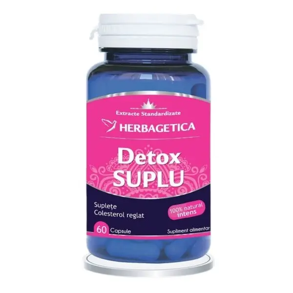 Detox Suplu 60 capsule – Herbagetica