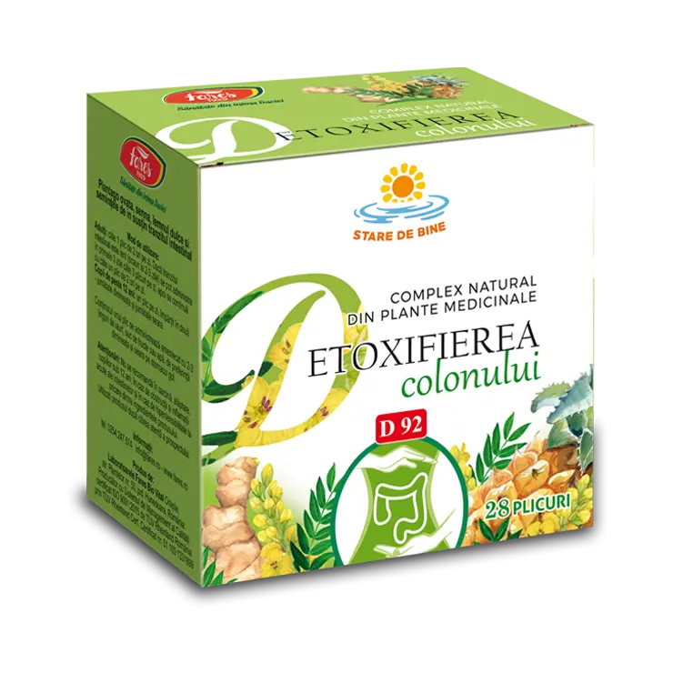 Detoxifierea colonului complex 28dz Fares