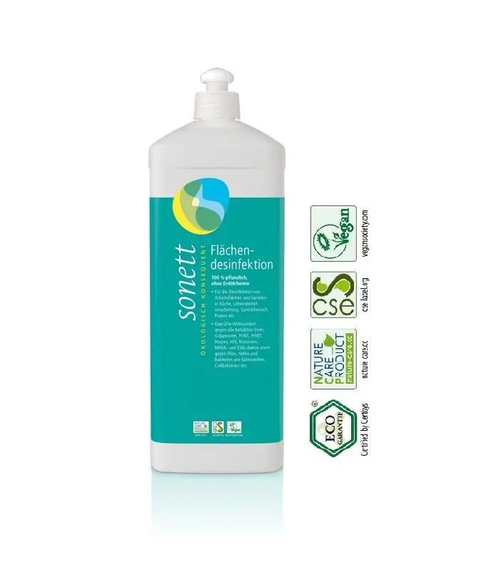 Dezinfectant Ecologic pentru Suprafete Rezerva Sonett 1 l