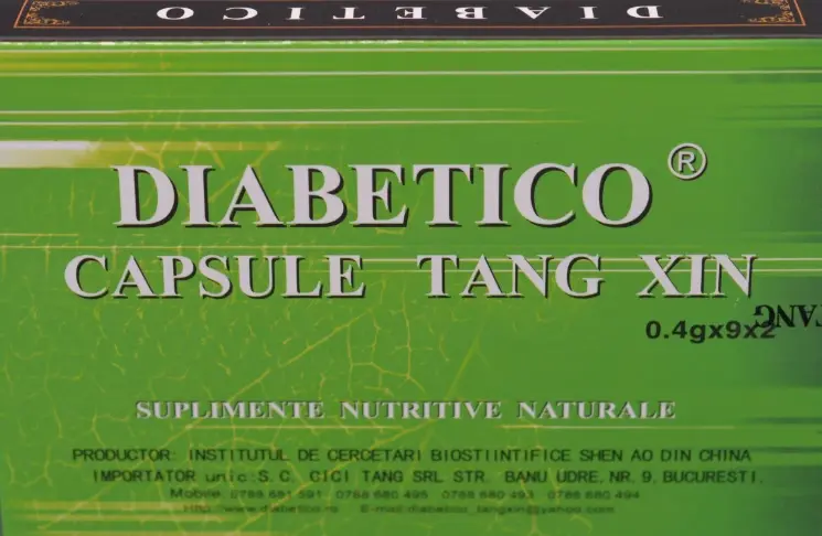 Diabetico Capsule Tang Xin 18 capsule – Cici Tang