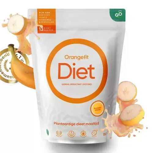 Diet - Pudră pentru Slăbit cu Aromă de Banane, 850g | Orangefit