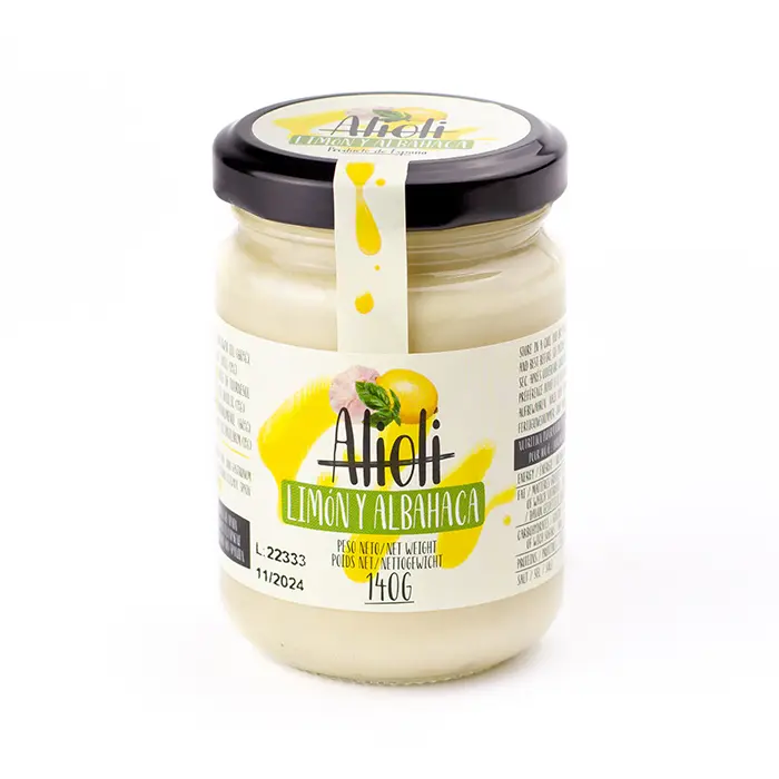 Don Gastronom sos alioli cu lămâie și busuioc 140g