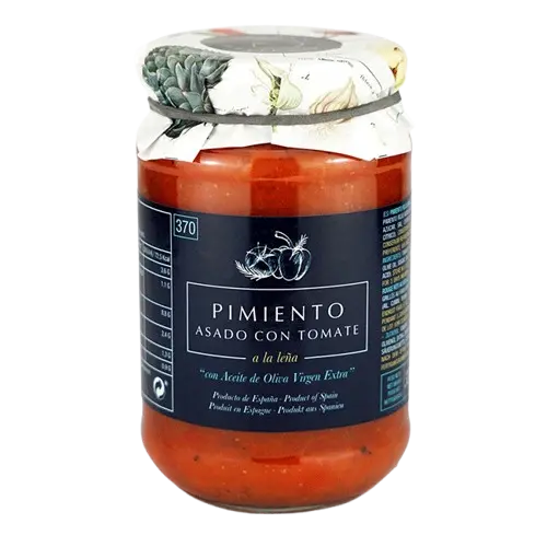 Don Gastronom sos de ardei copt în cuptor cu lemne și roșii 330g