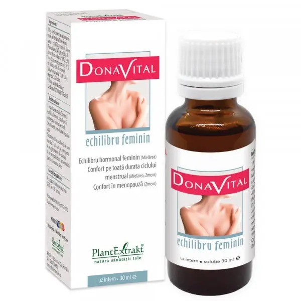 Donavital Echilibru feminin 30 ml – Plantextrakt