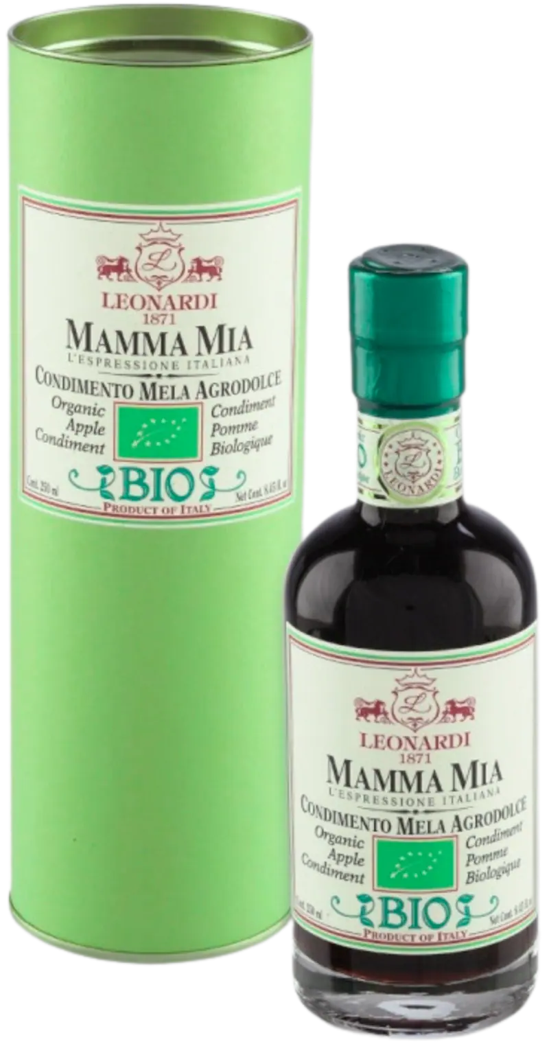 Dressing dulce-acrișor cu mere Mamma Mia Otel balsamic Leonardi BIO - 250ml