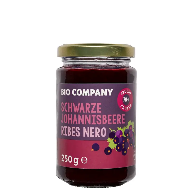 Dulceata Bio din Coacaze Negre Bio Company 250 g