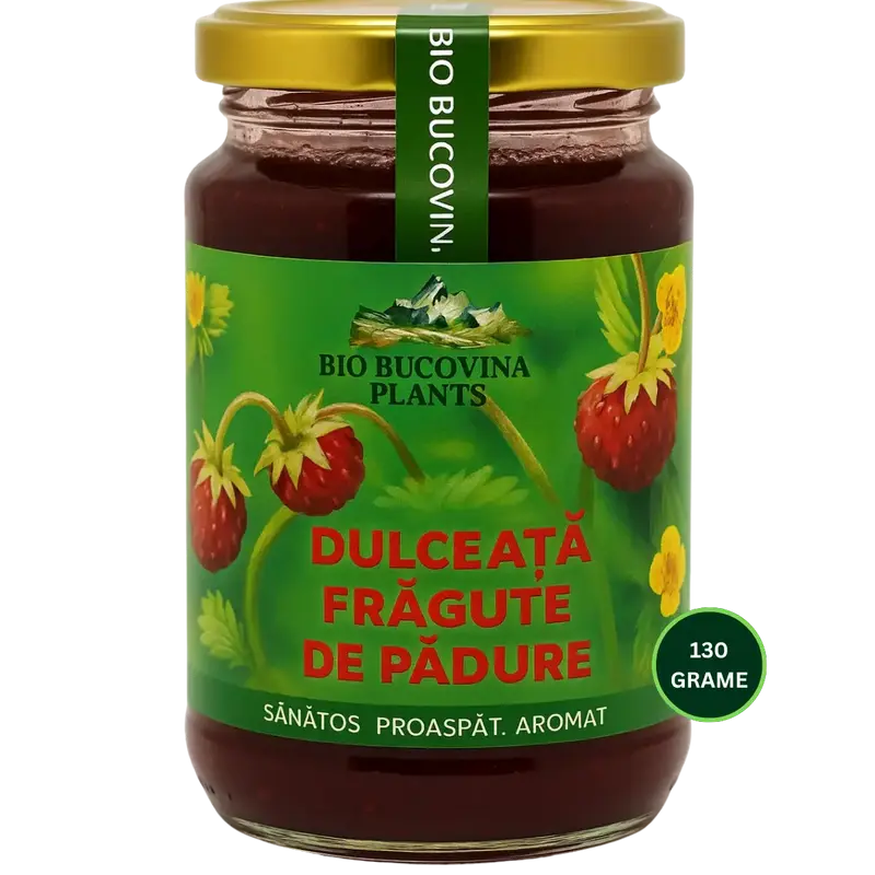 Dulceață de Frăguțe de Pădure – 130g