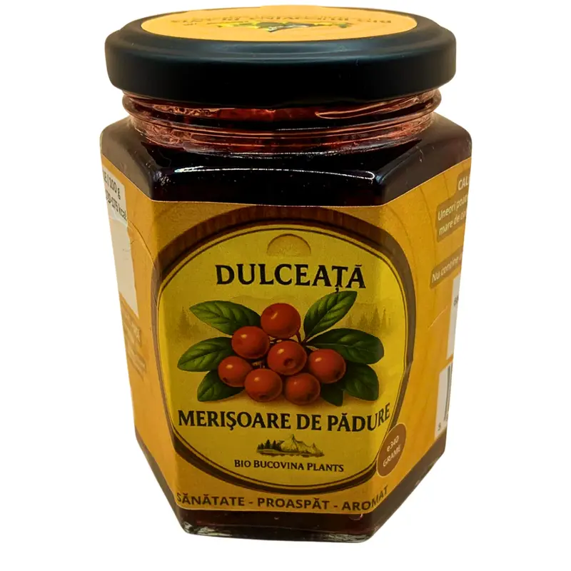 Dulceață de merișoare de pădure – 320g