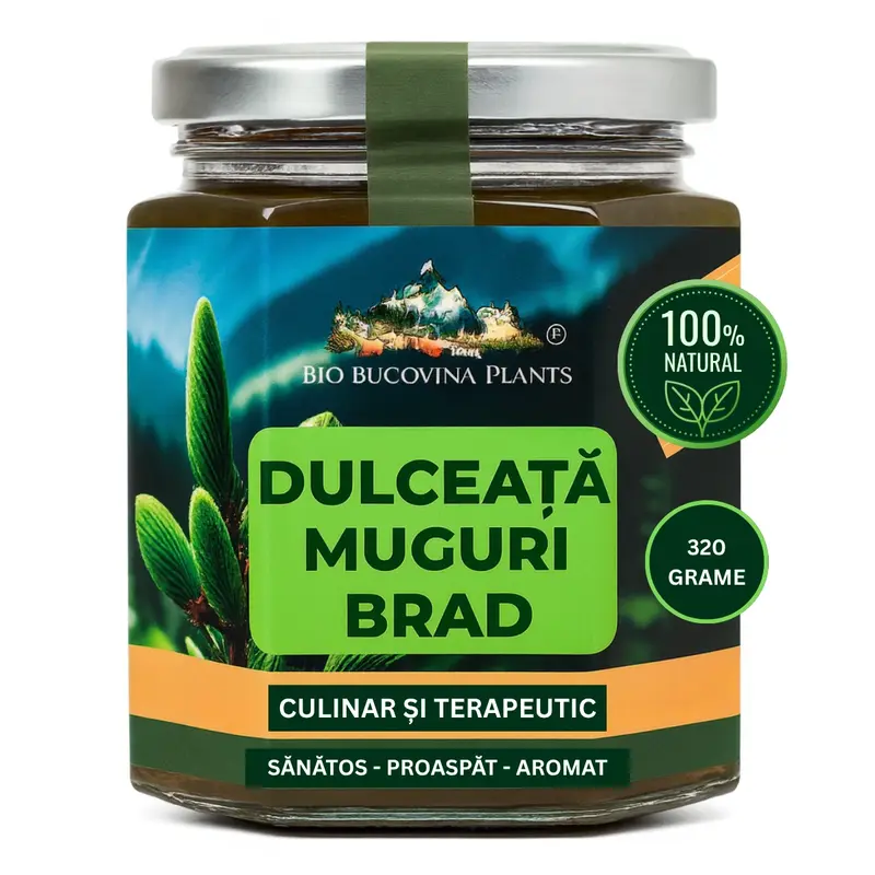 Dulceață de muguri de brad – 320g