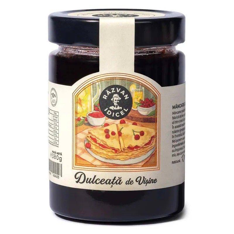 Dulceață de vișine, 380 gr, Razvan Idicel