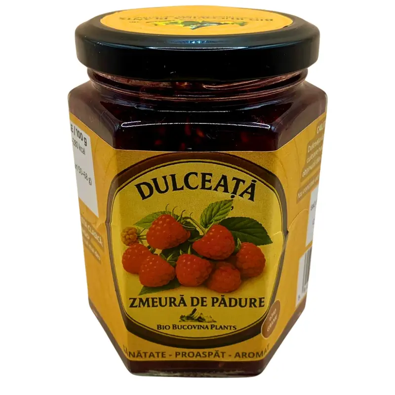 Dulceață de zmeură de pădure – 320g