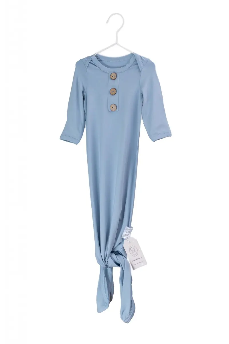 Dusty Blue Sleeping Gown
