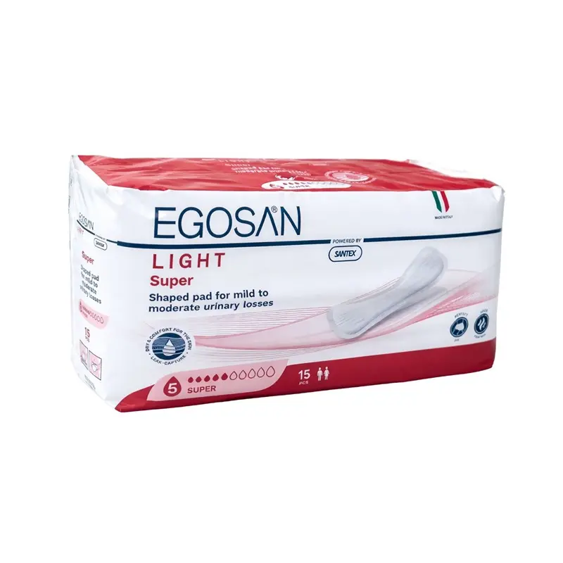 Egosan Light Lady Super 15 buc – Santex - Formă anatomică