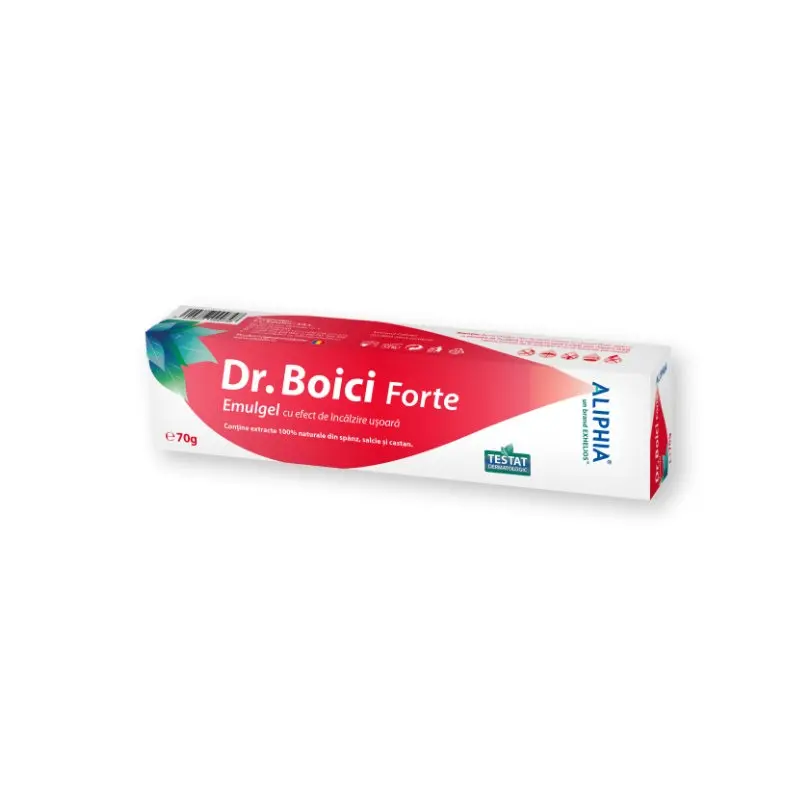 Emulgel Dr. Boici Forte 70 g – Exhelios - Efect de încălzire